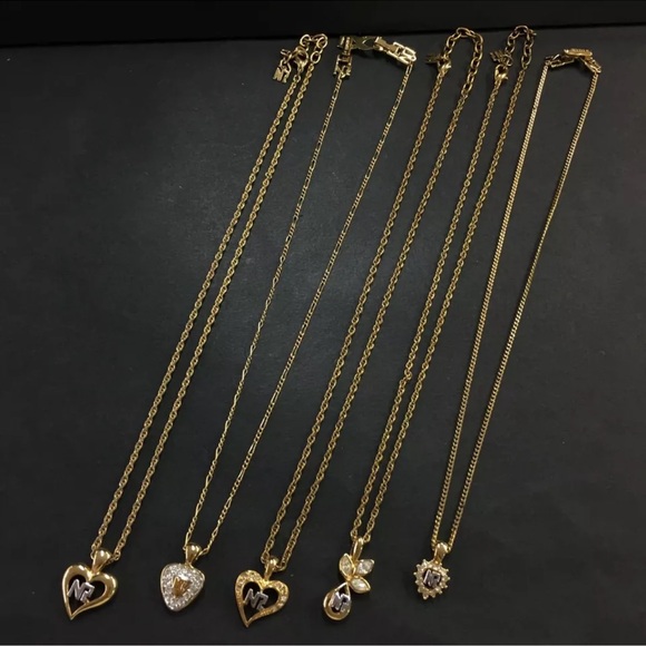 PICK ONE NINA RICCI Rhinestone Gold Tone Necklaces 2,3,5,8,10 (1,4,6,7 & 9 SOLD) - Picture 10 of 16